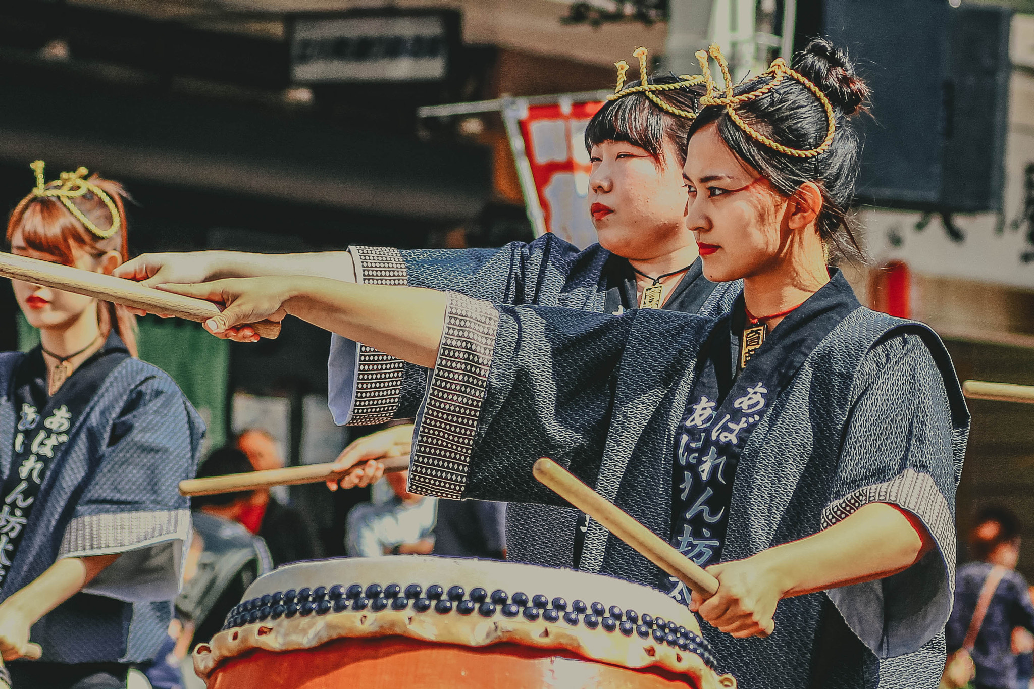 Canon EOS 700D (EOS Rebel T5i / EOS Kiss X7i) + Tamron SP AF 90mm F2.8 Di Macro sample photo. Wadaiko - maebashi festival 2016 photography