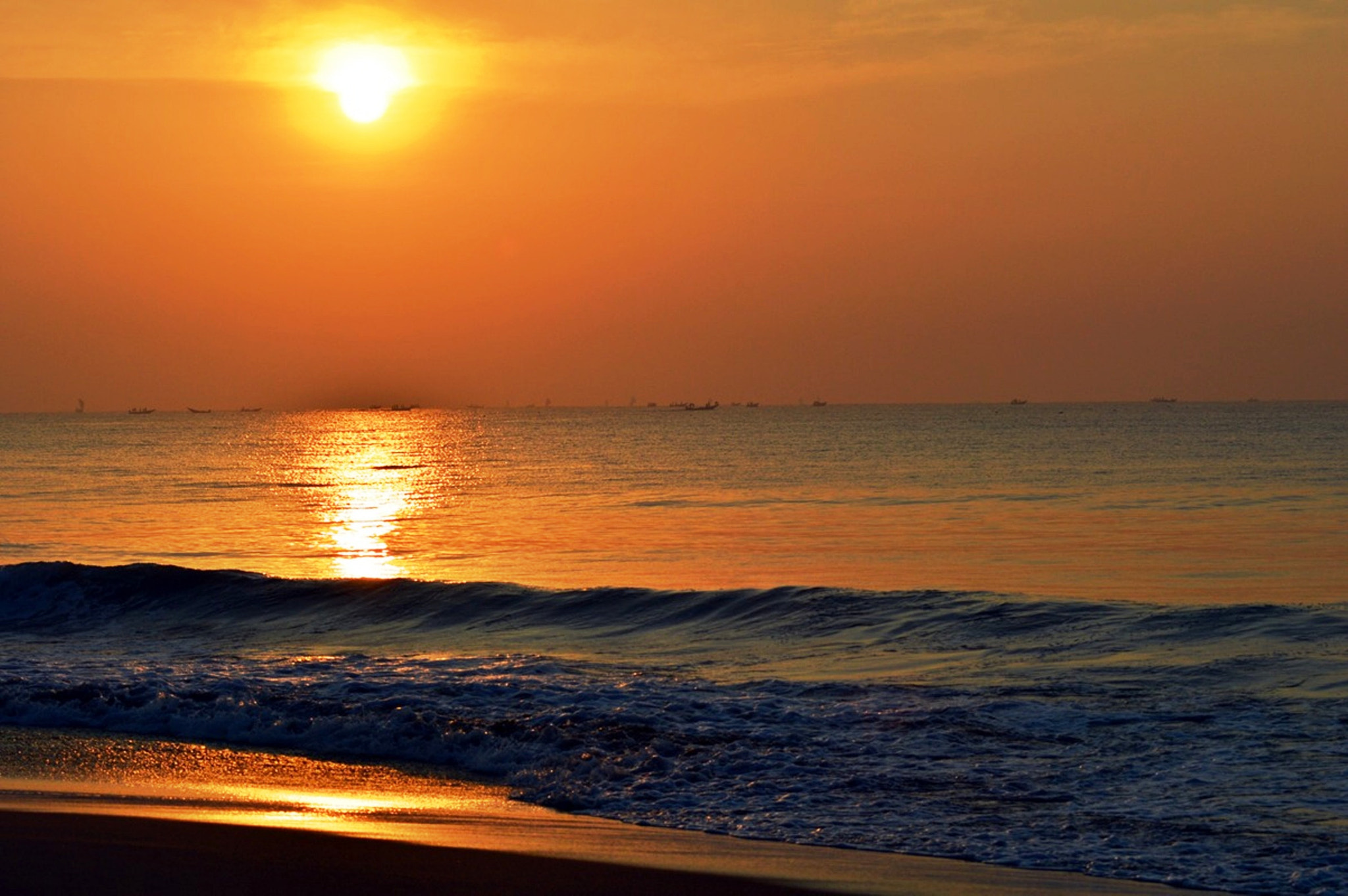 Nikon AF Nikkor 70-300mm F4-5.6G sample photo. Golden beach puri photography