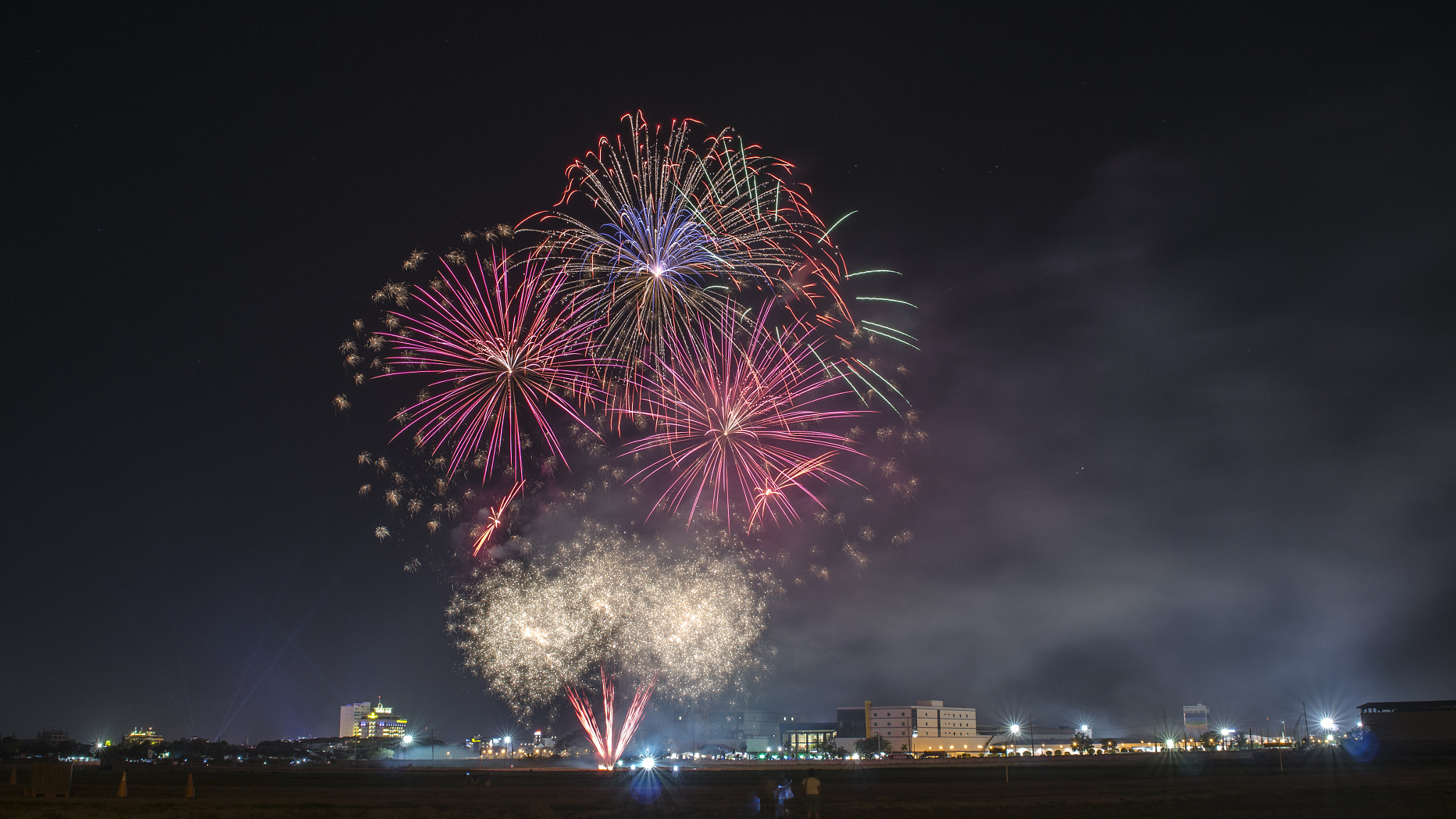 Sigma 24-70mm F2.8 EX DG HSM sample photo. Fireworks photography