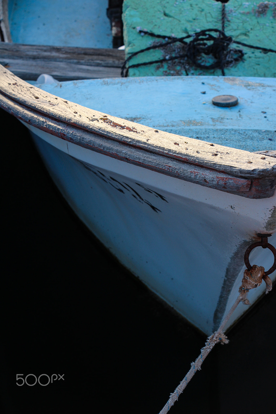 Canon EOS 700D (EOS Rebel T5i / EOS Kiss X7i) sample photo. Oyster boat blue photography