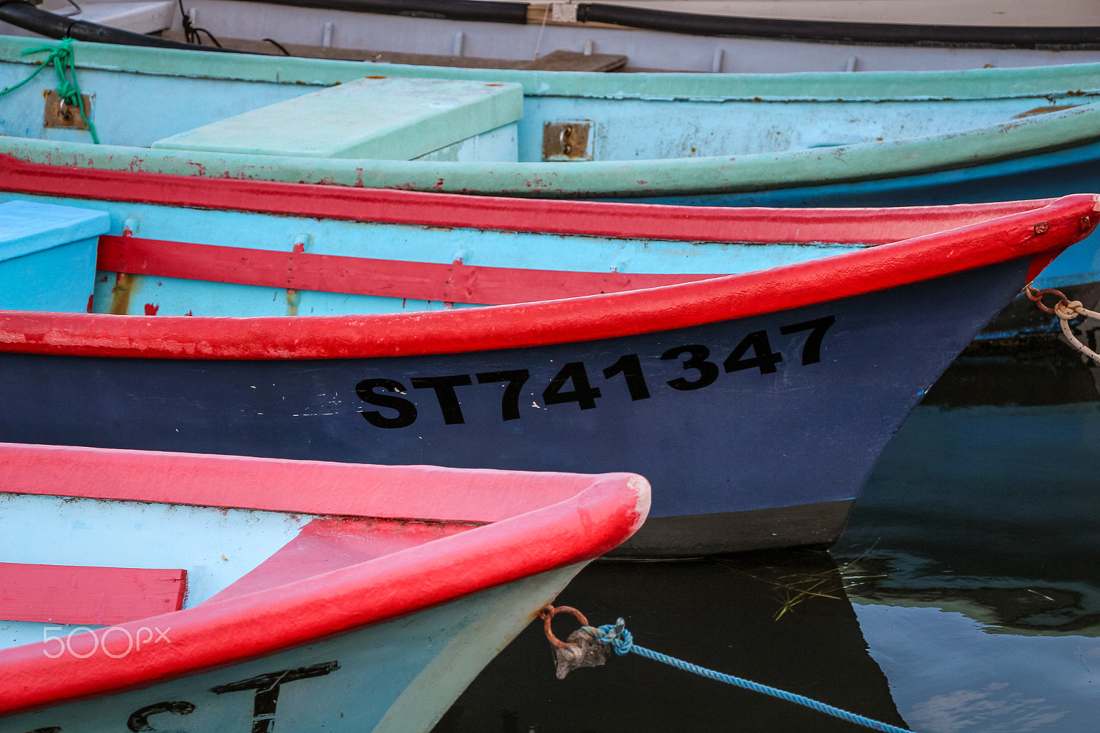 Canon EOS 700D (EOS Rebel T5i / EOS Kiss X7i) sample photo. Oyster boats landscape photography