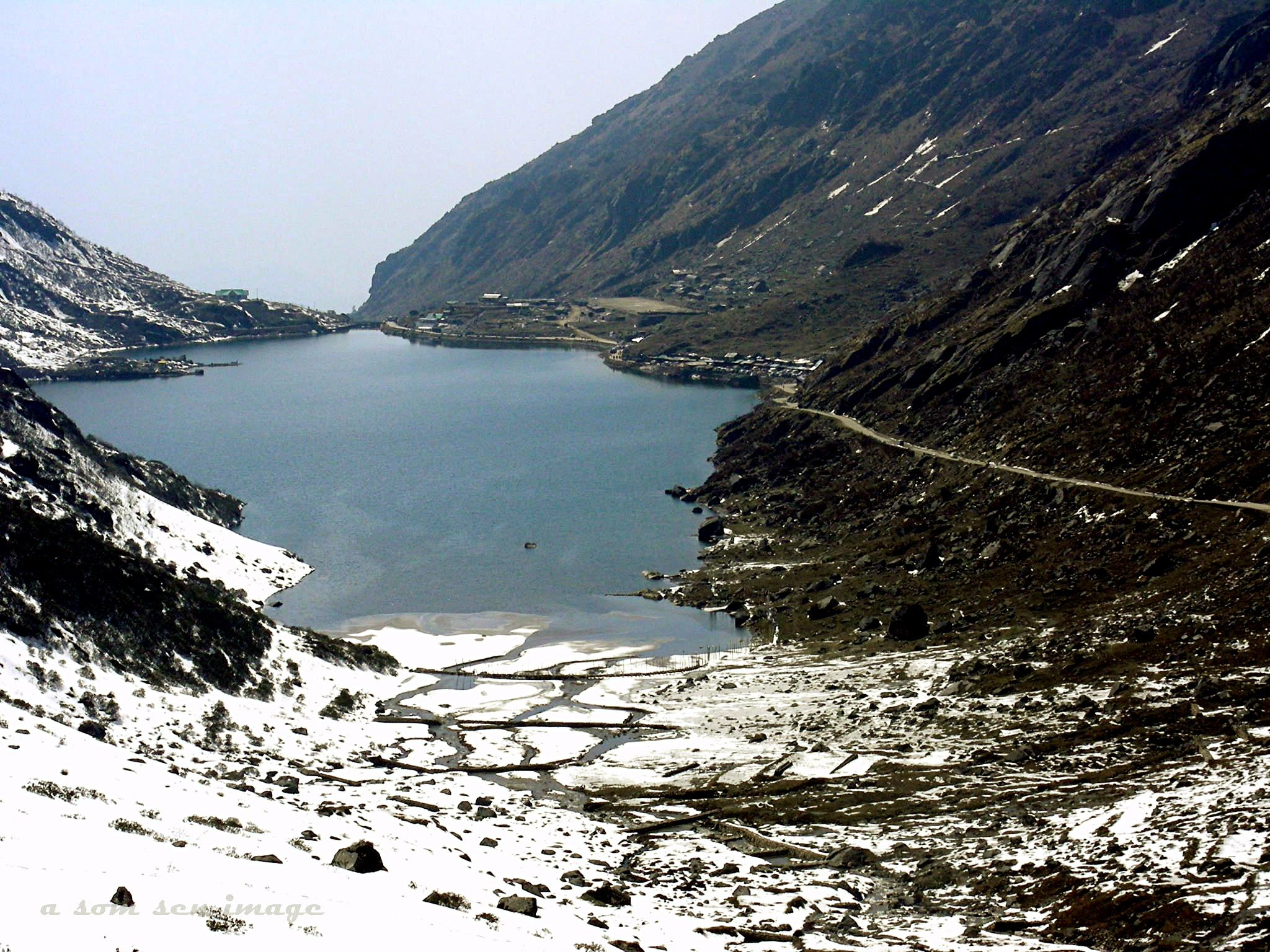 Nikon COOLPIX S4 sample photo. Tsamgo lake, sikkim photography