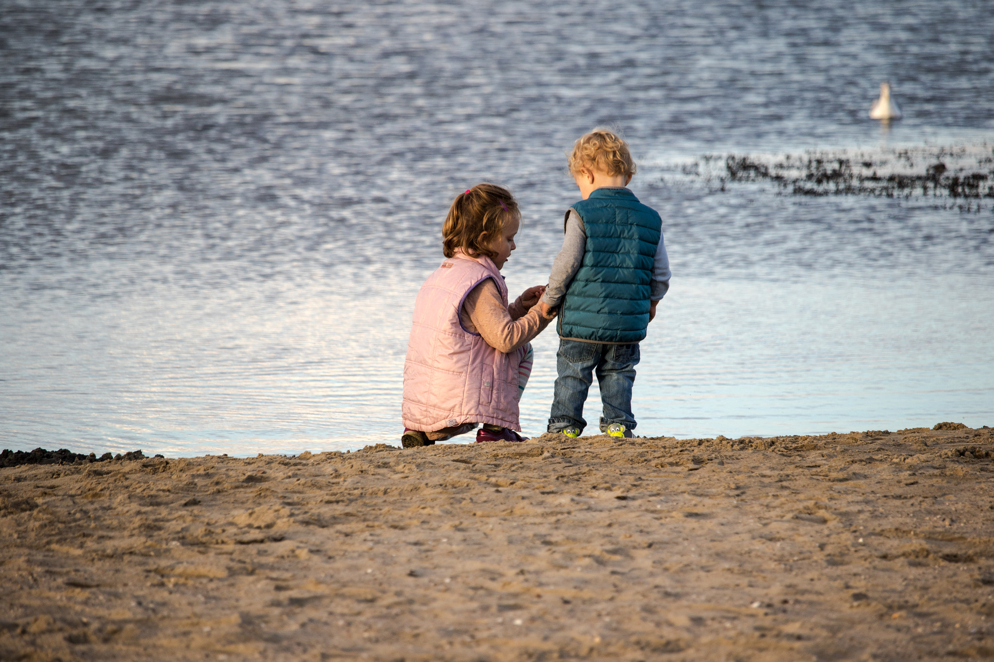 Canon EF-S 55-250mm F4-5.6 IS STM sample photo. Brother an sister photography