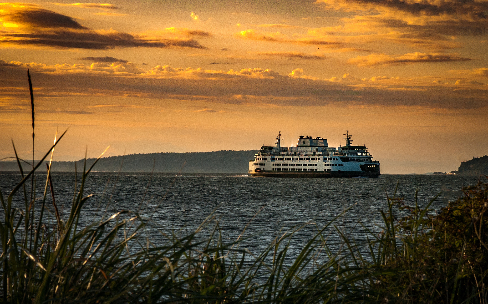 Nikon D50 sample photo. The kittitas ferry photography