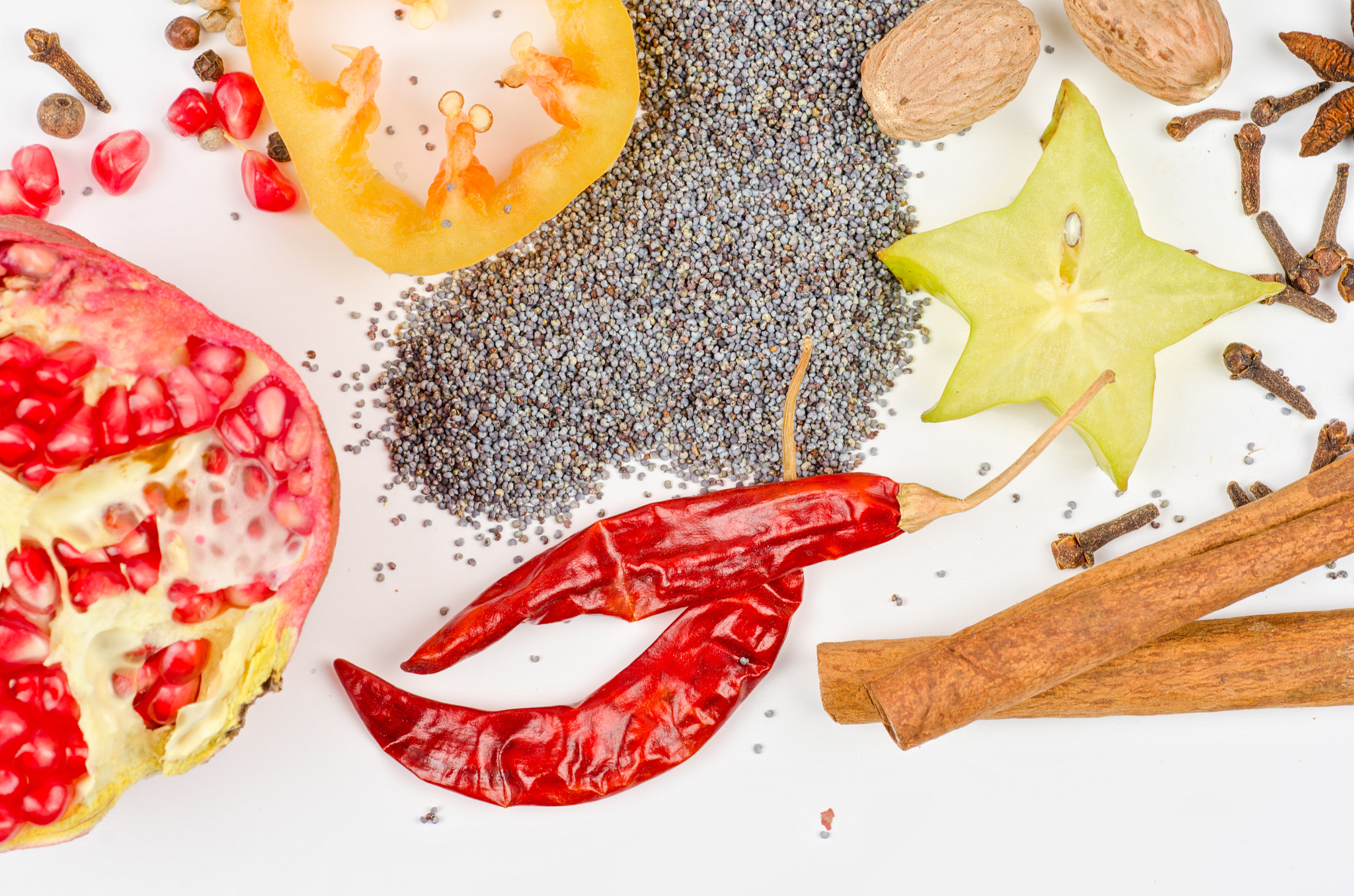 Nikon D7000 + Nikon AF Micro-Nikkor 60mm F2.8D sample photo. Spices photography