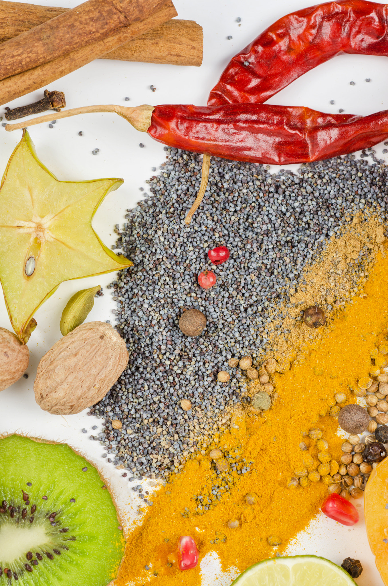 Nikon D7000 + Nikon AF Micro-Nikkor 60mm F2.8D sample photo. Spices photography