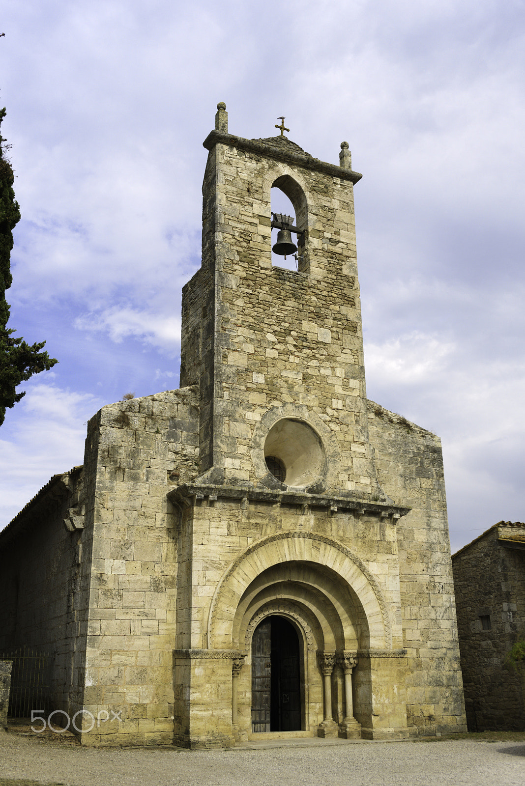 Nikon D750 + AF Zoom-Nikkor 35-70mm f/2.8D sample photo. Church of santa maria de porqueres photography