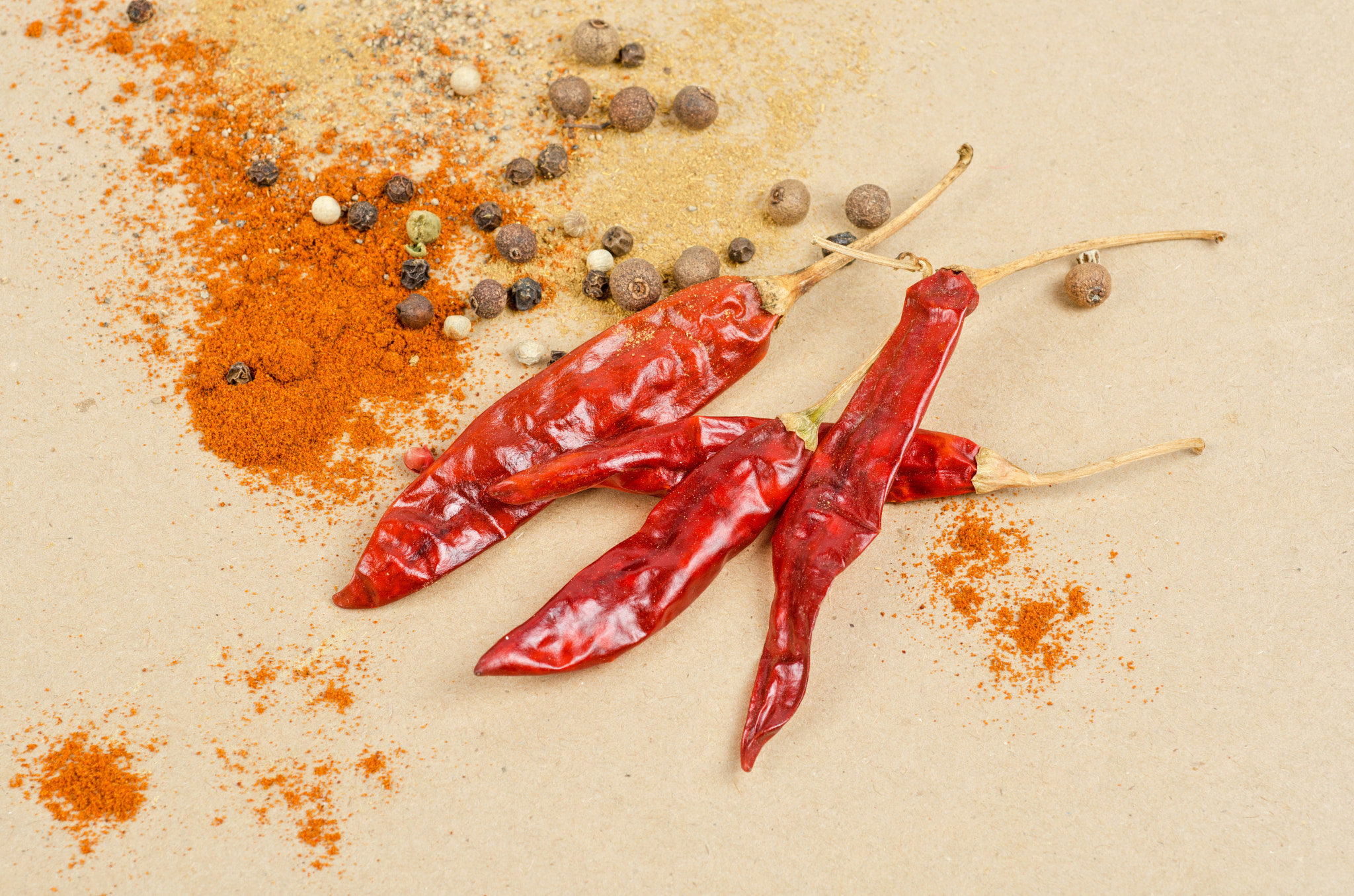 Nikon D7000 + Nikon AF Micro-Nikkor 60mm F2.8D sample photo. Peppers spices photography