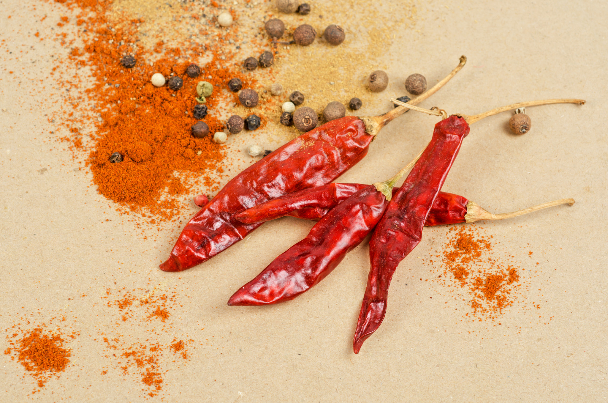 Nikon D7000 + Nikon AF Micro-Nikkor 60mm F2.8D sample photo. Peppers spices photography