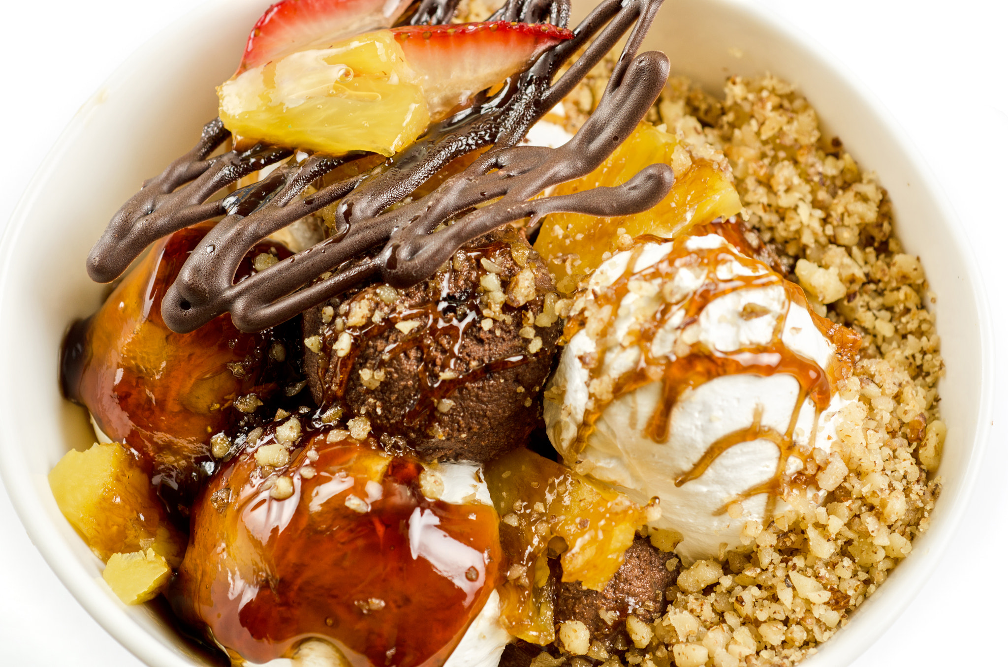 Nikon D7000 + Nikon AF Micro-Nikkor 60mm F2.8D sample photo. Ice cream photography