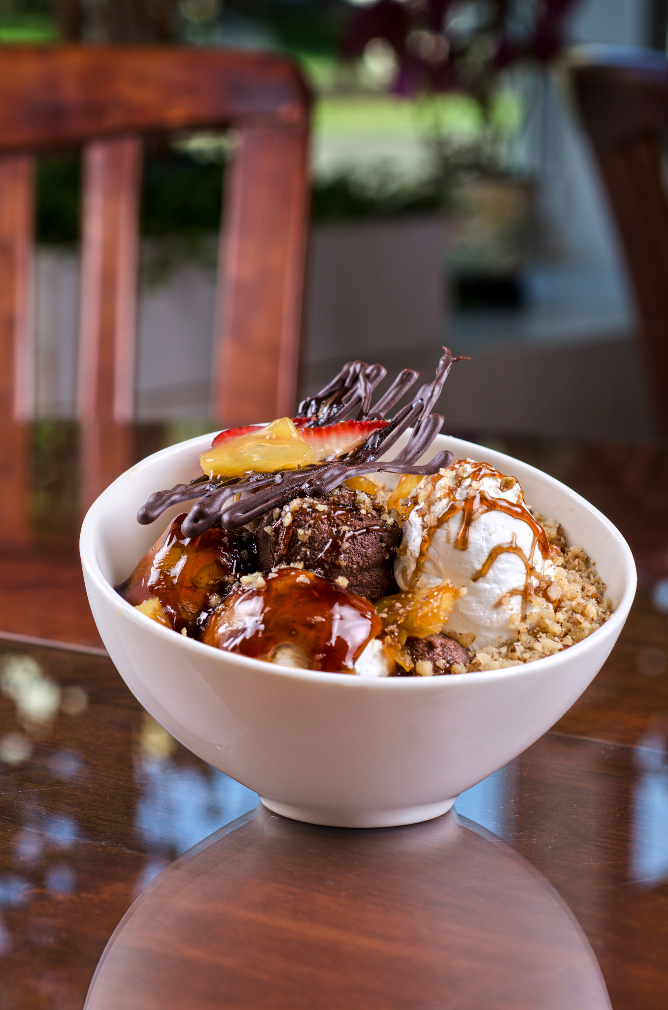 Nikon D7000 + Nikon AF Micro-Nikkor 60mm F2.8D sample photo. Ice cream photography