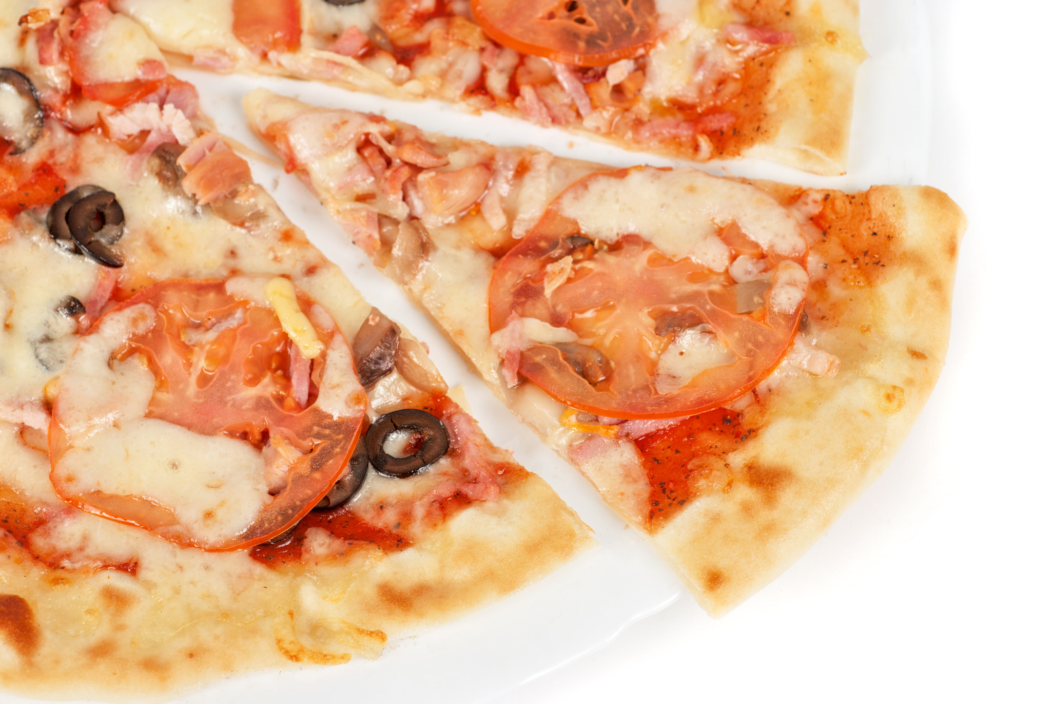 Nikon D80 + Nikon AF Micro-Nikkor 60mm F2.8D sample photo. Meat pizza photography