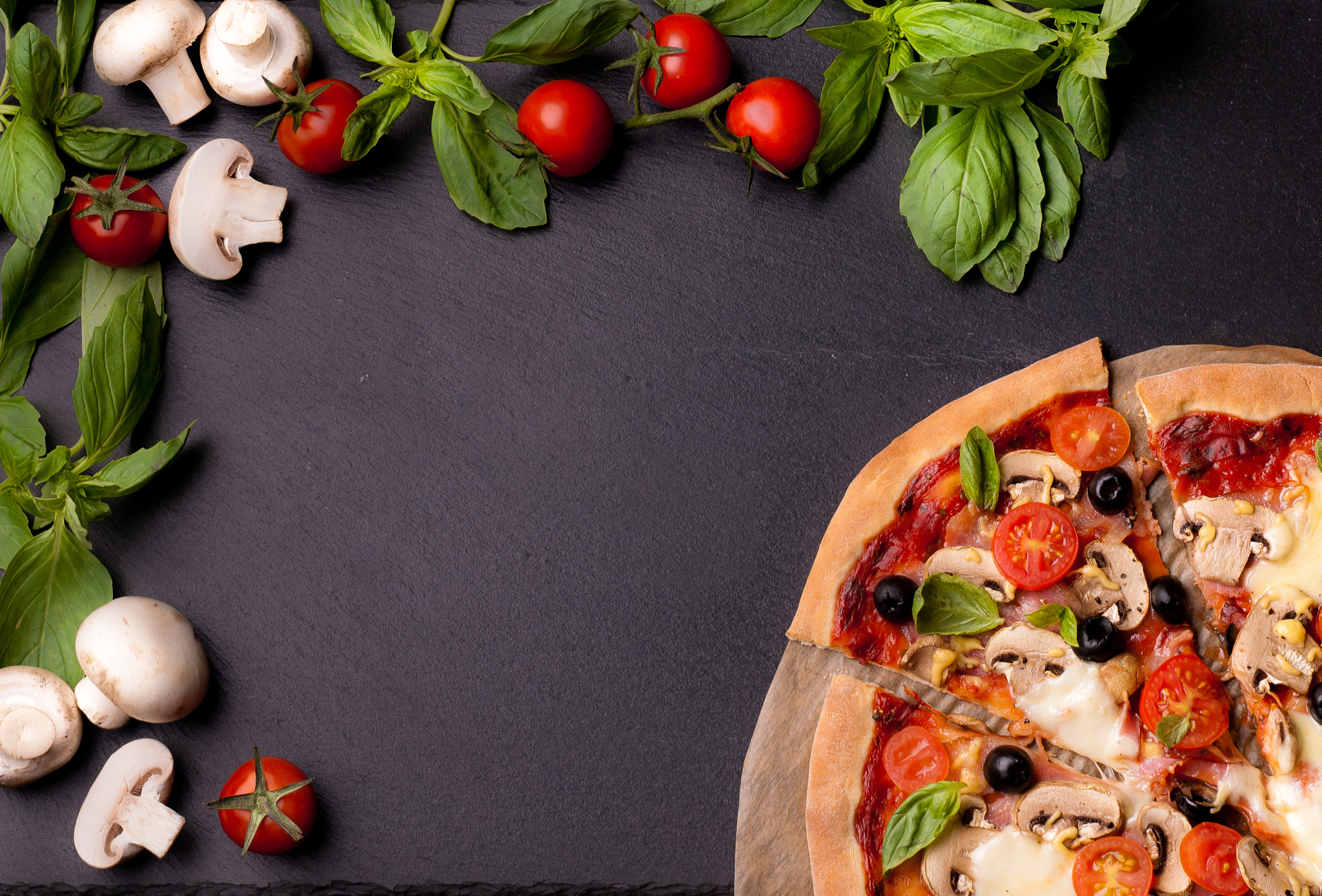 Nikon AF Nikkor 50mm F1.4D sample photo. Pizza photography