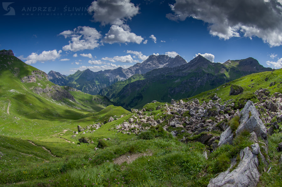 Pentax K-3 sample photo. View from pfälzerhütte, rätikon, fl/aut border photography
