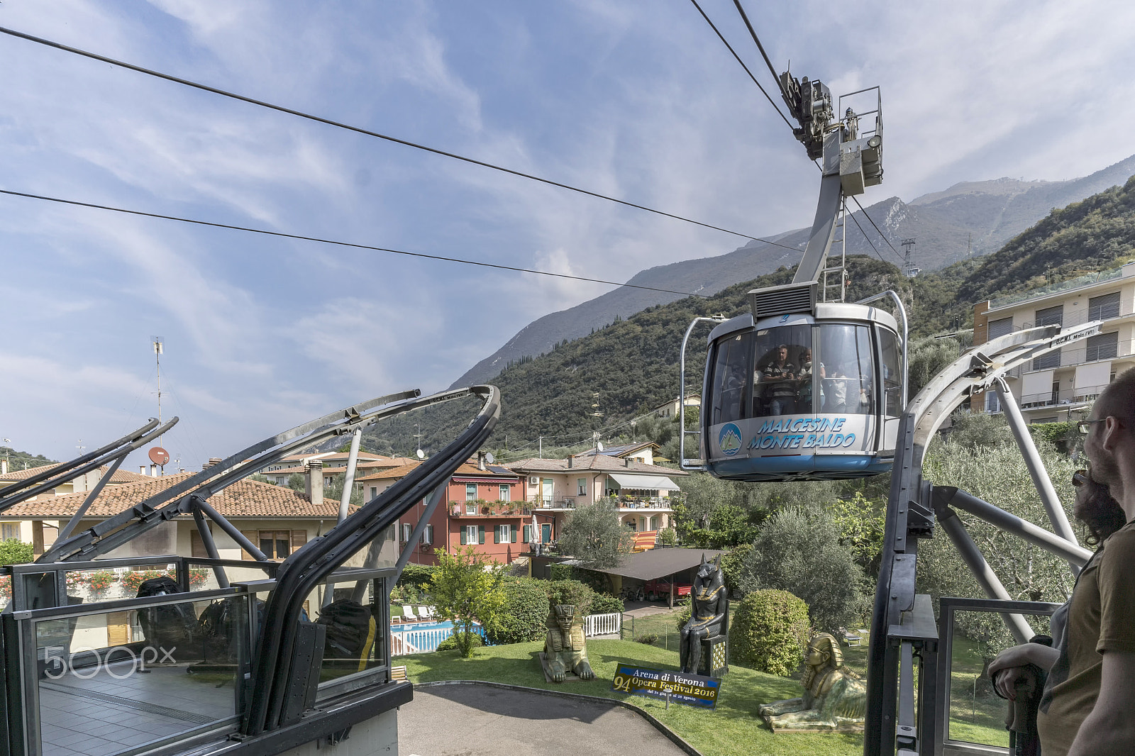 Sony a6000 + ZEISS Touit 12mm F2.8 sample photo. Monte baldo cable car photography