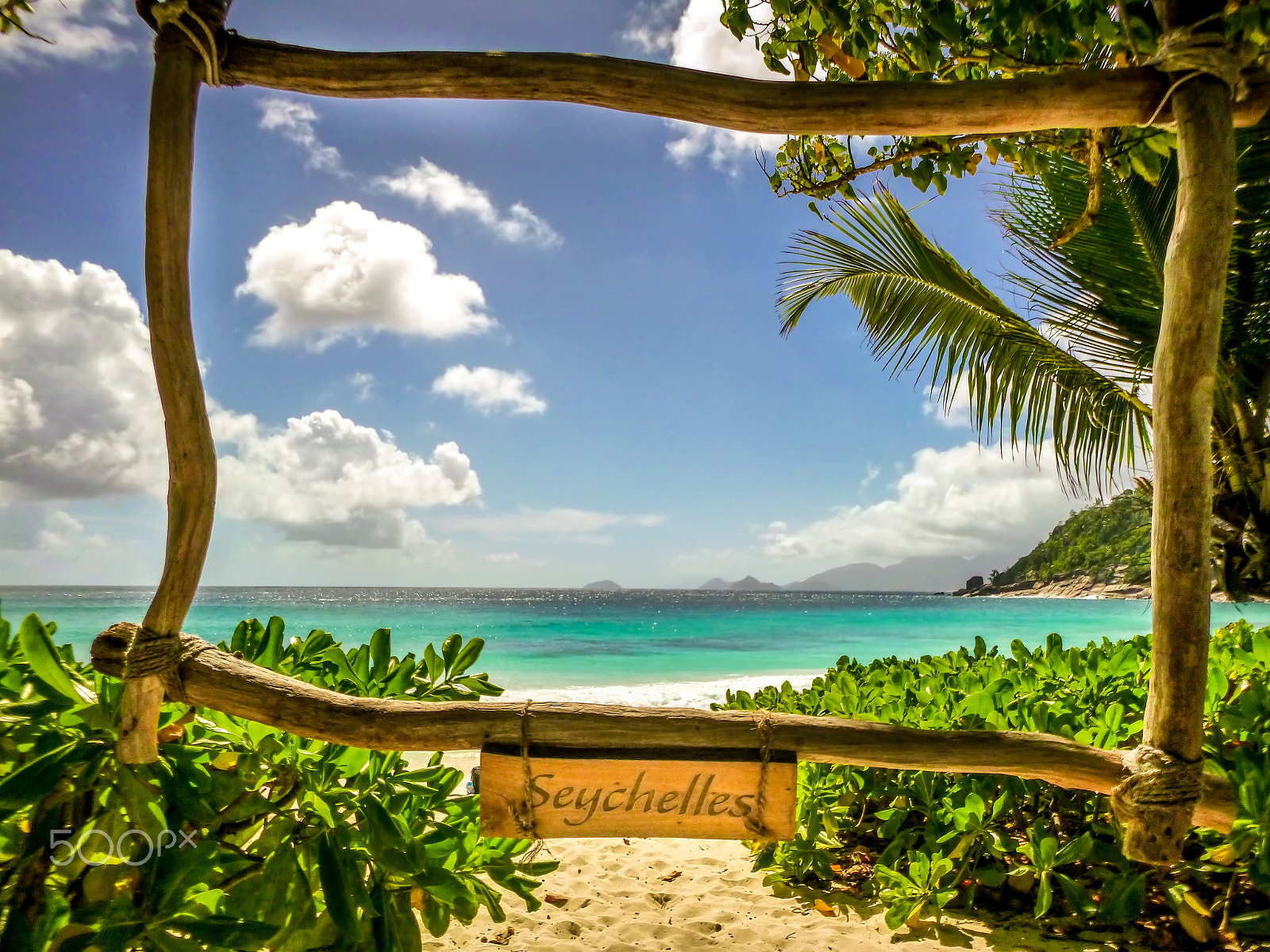 Panasonic DMC-FT30 sample photo. Seychelles postcard landscape photography