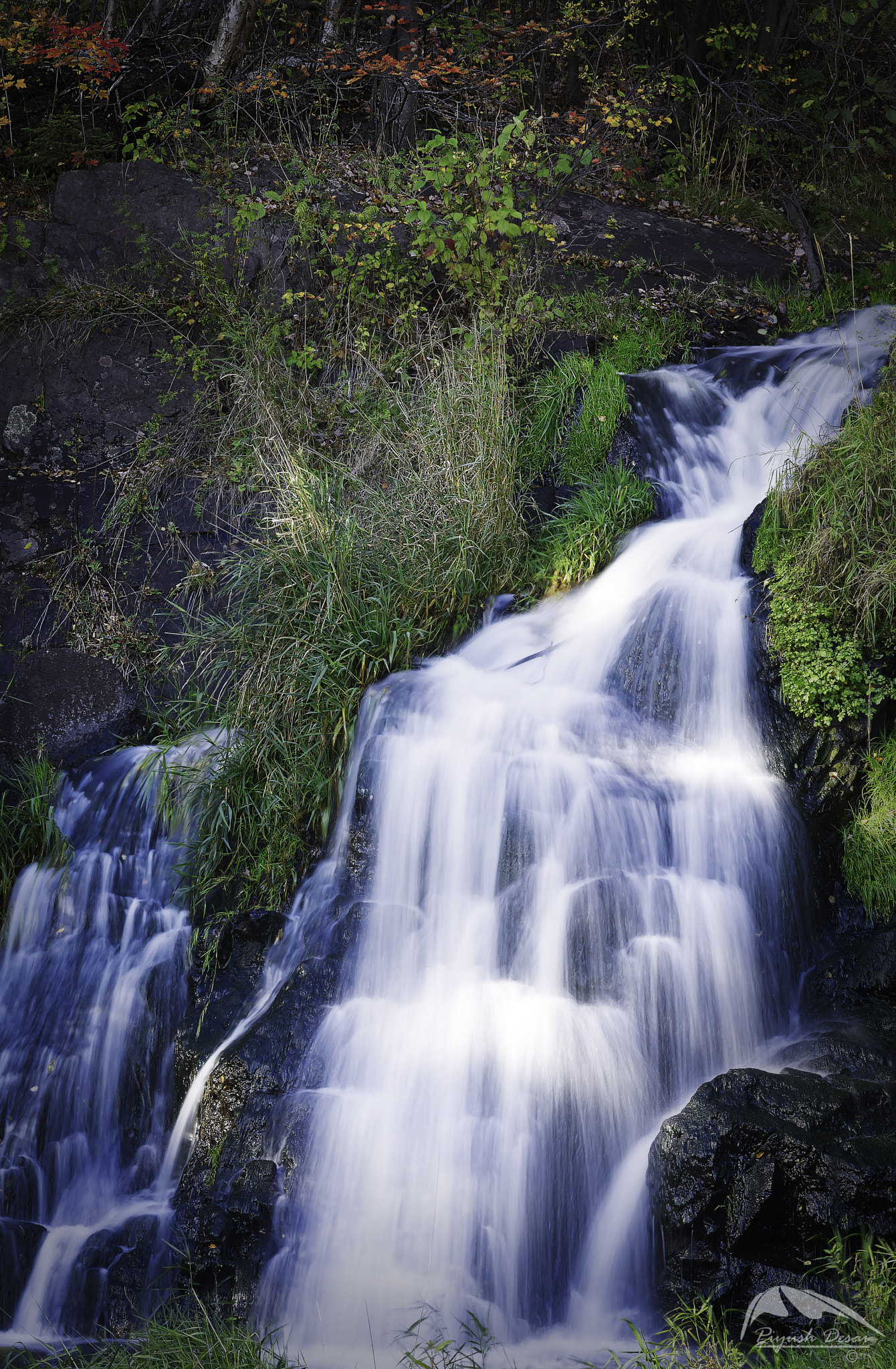 Canon EF 70-200mm F4L USM sample photo. Warner creek falls a photography