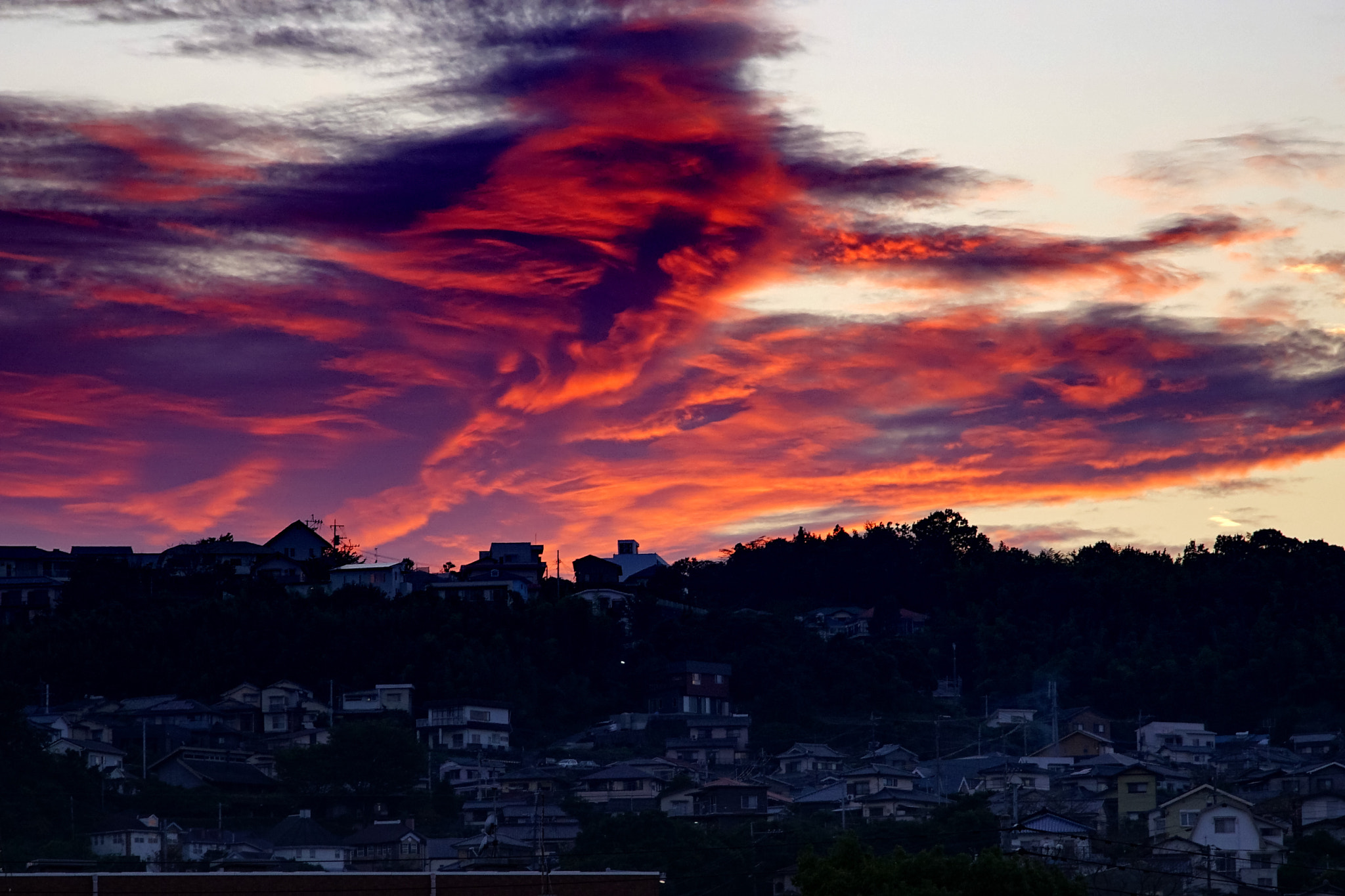 Sony a7 II sample photo. Ominous dark clouds photography