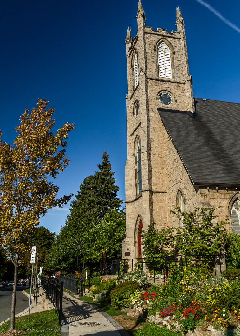 Canon EOS 100D (EOS Rebel SL1 / EOS Kiss X7) sample photo. St johns anglican church ancaster ontario canada photography