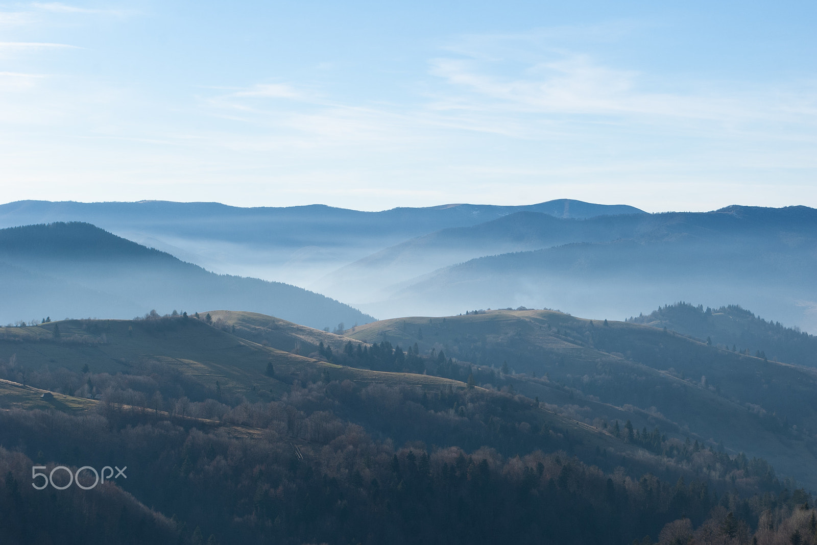 Pentax *ist DL sample photo. Mountain landscape. carpathians, ukraine. photography