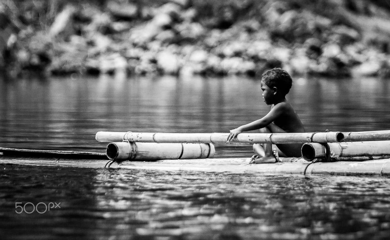 Canon EF 100-400mm F4.5-5.6L IS USM sample photo. On the raft photography