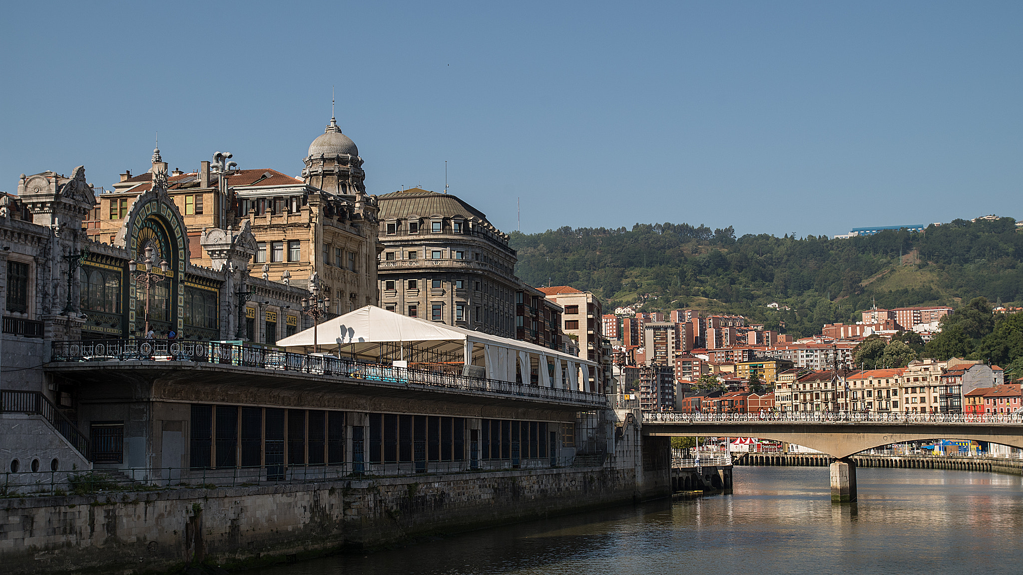 Pentax K-S1 sample photo. Bilbao cityscape photography