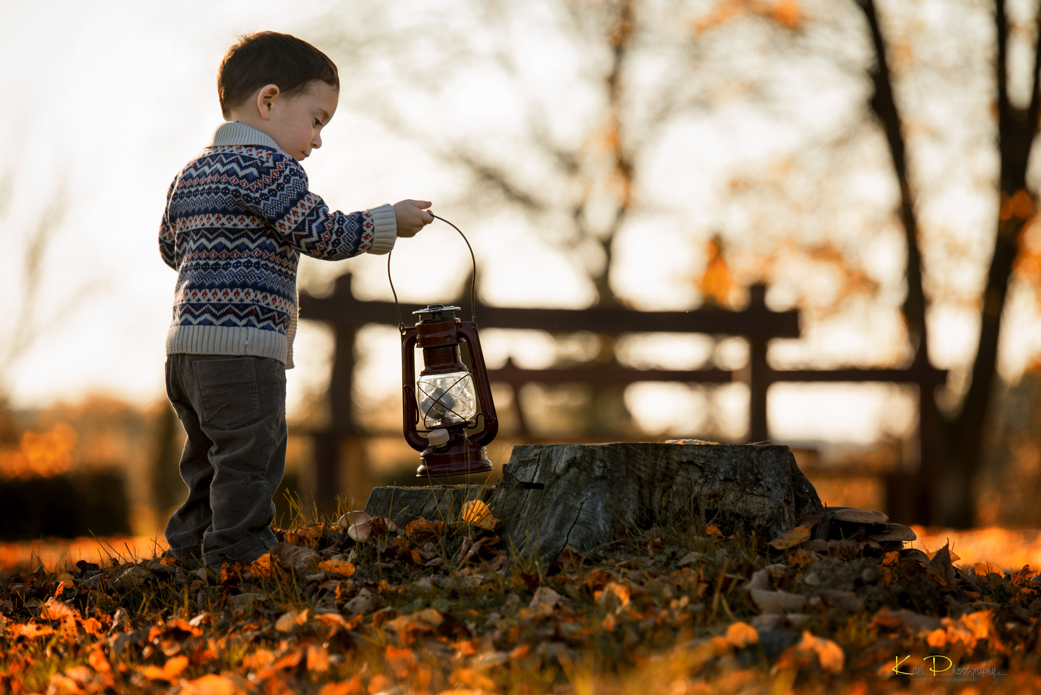 Tamron SP 70-200mm F2.8 Di VC USD sample photo. Autumn kid photography