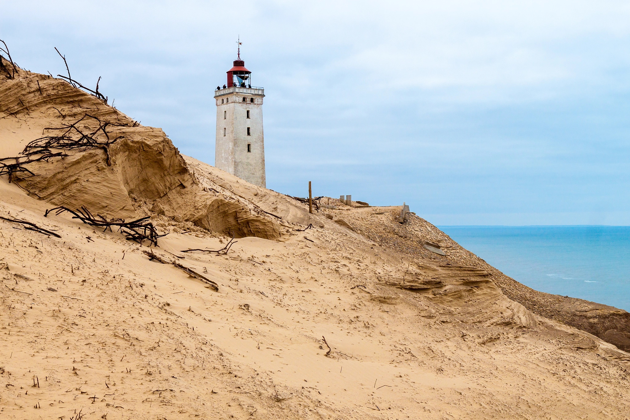 Canon EOS 500D (EOS Rebel T1i / EOS Kiss X3) sample photo. Rubjerg knude lighthouse photography