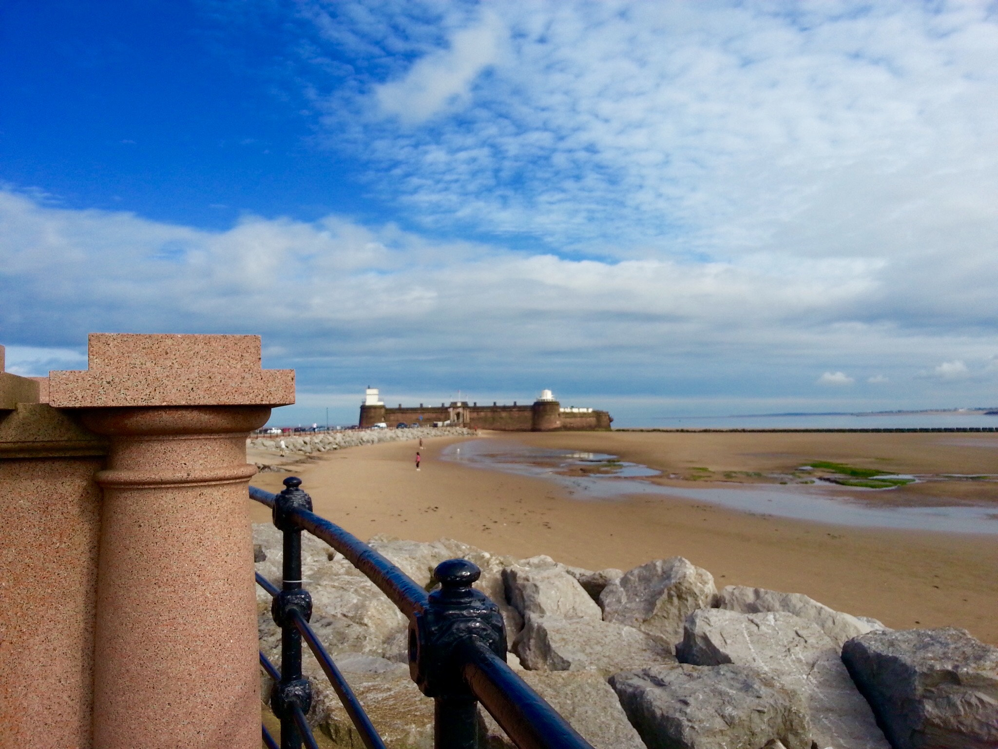 Samsung GT-I8750 sample photo. Fort perch rock, new brighton. photography