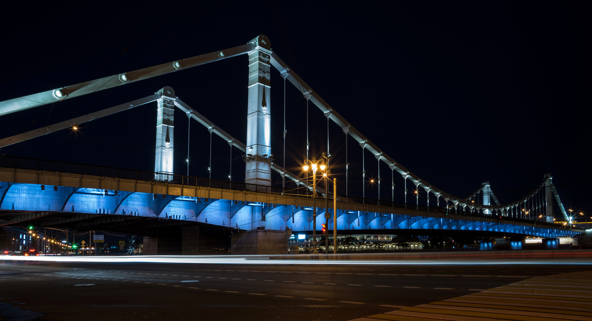 Pentax K-1 + smc PENTAX-FA* 24mm F2 AL[IF] sample photo. Krymsky bridge photography