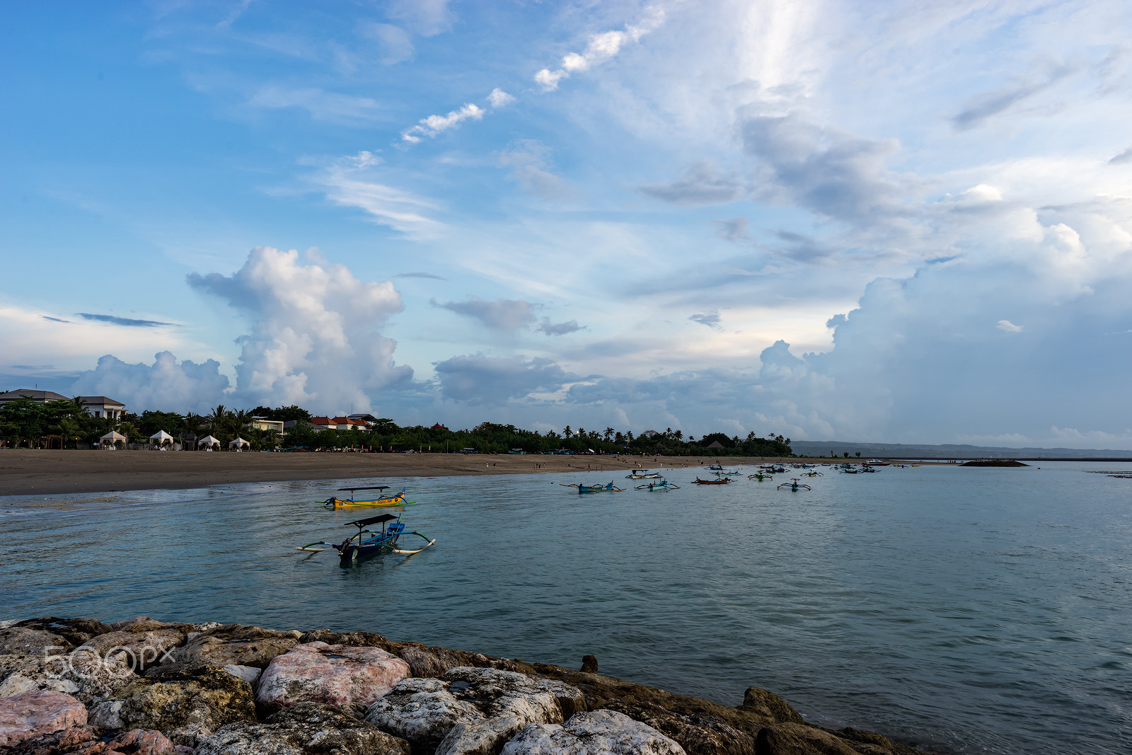 Sony a7 II + ZEISS Batis 25mm F2 sample photo. Kuta evening seascape. bali. photography