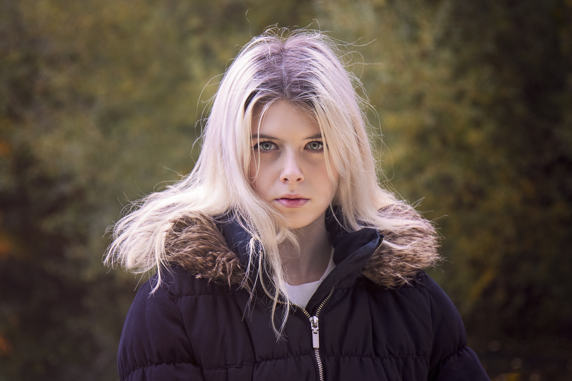 Canon EF 24-70mm F4L IS USM sample photo. Beata and the greens photography
