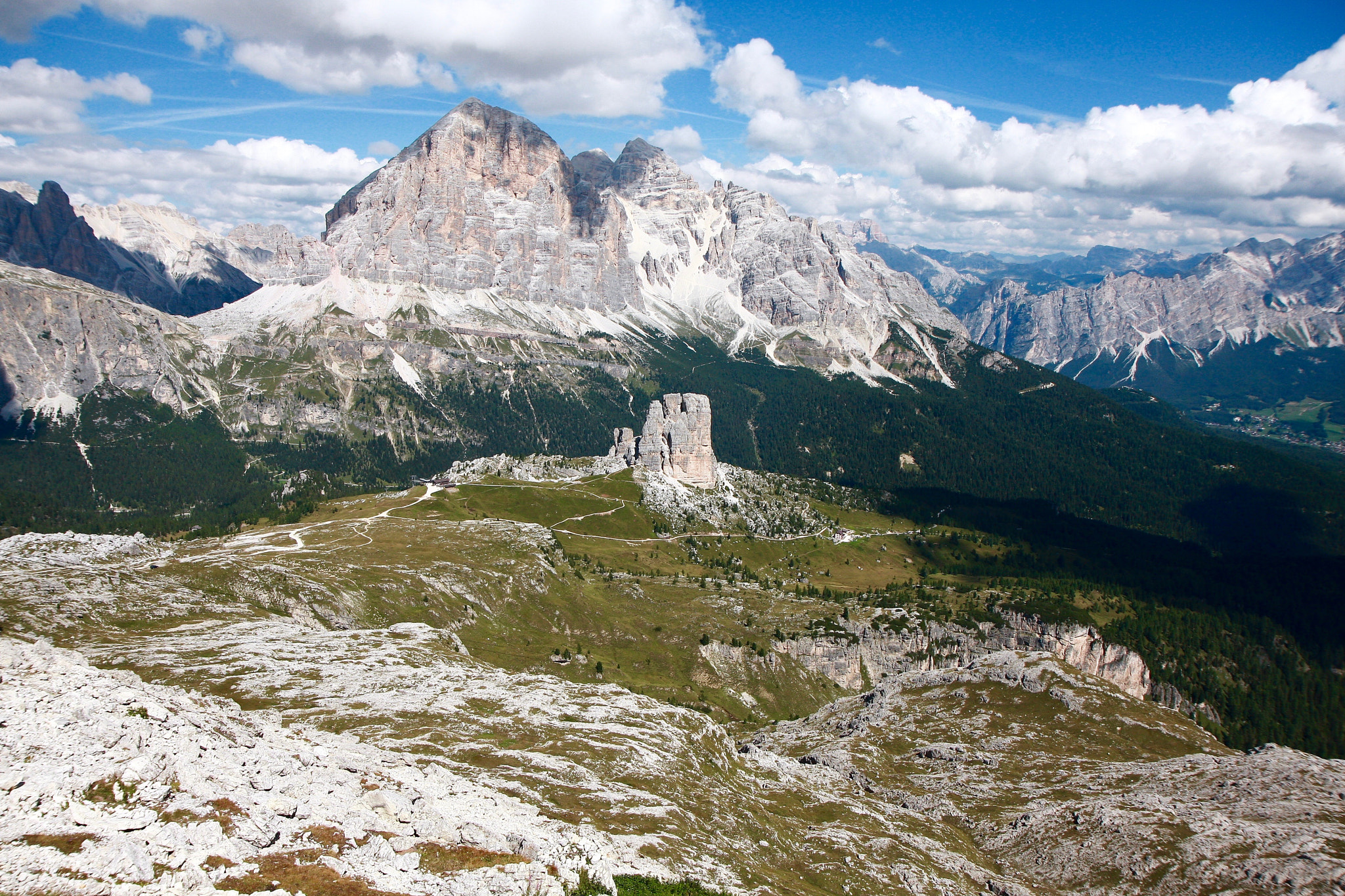 Canon EOS 40D sample photo. Cinque torri, dolomites photography