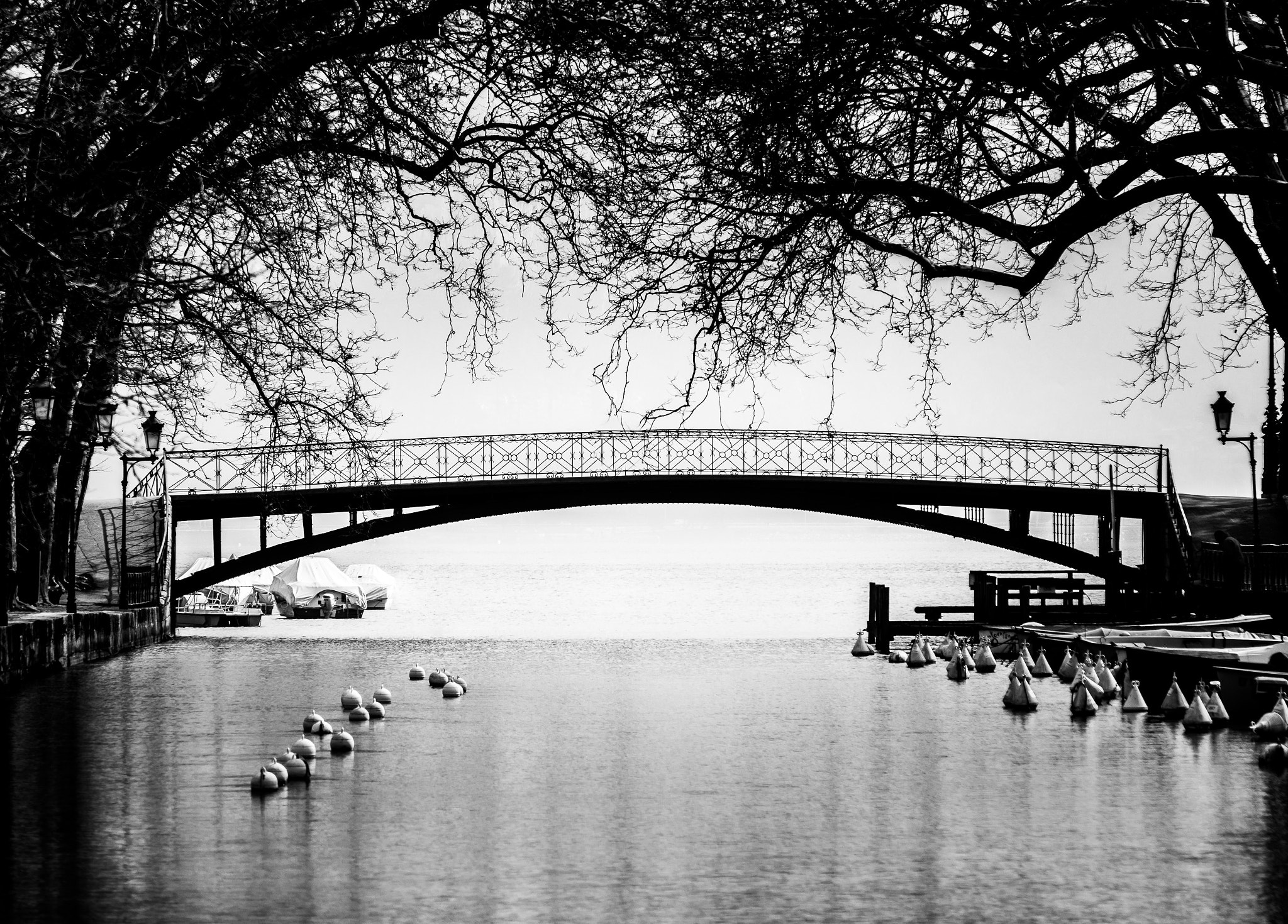 Nikon D7100 sample photo. Lonely bridge photography