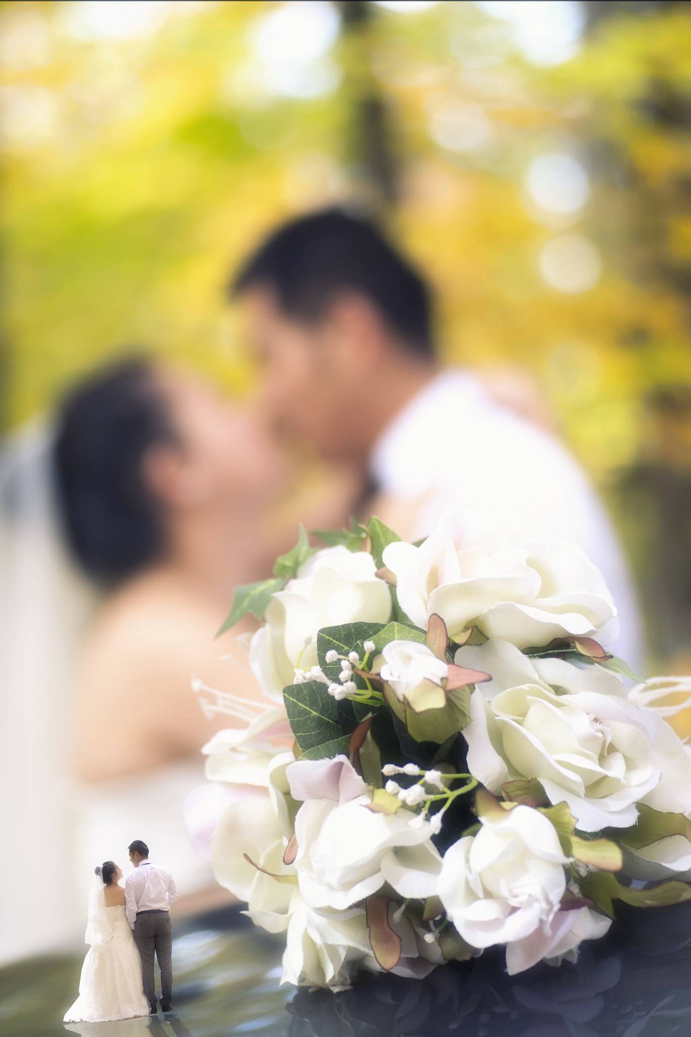 Nikon D800E sample photo. Miniature wedding photography