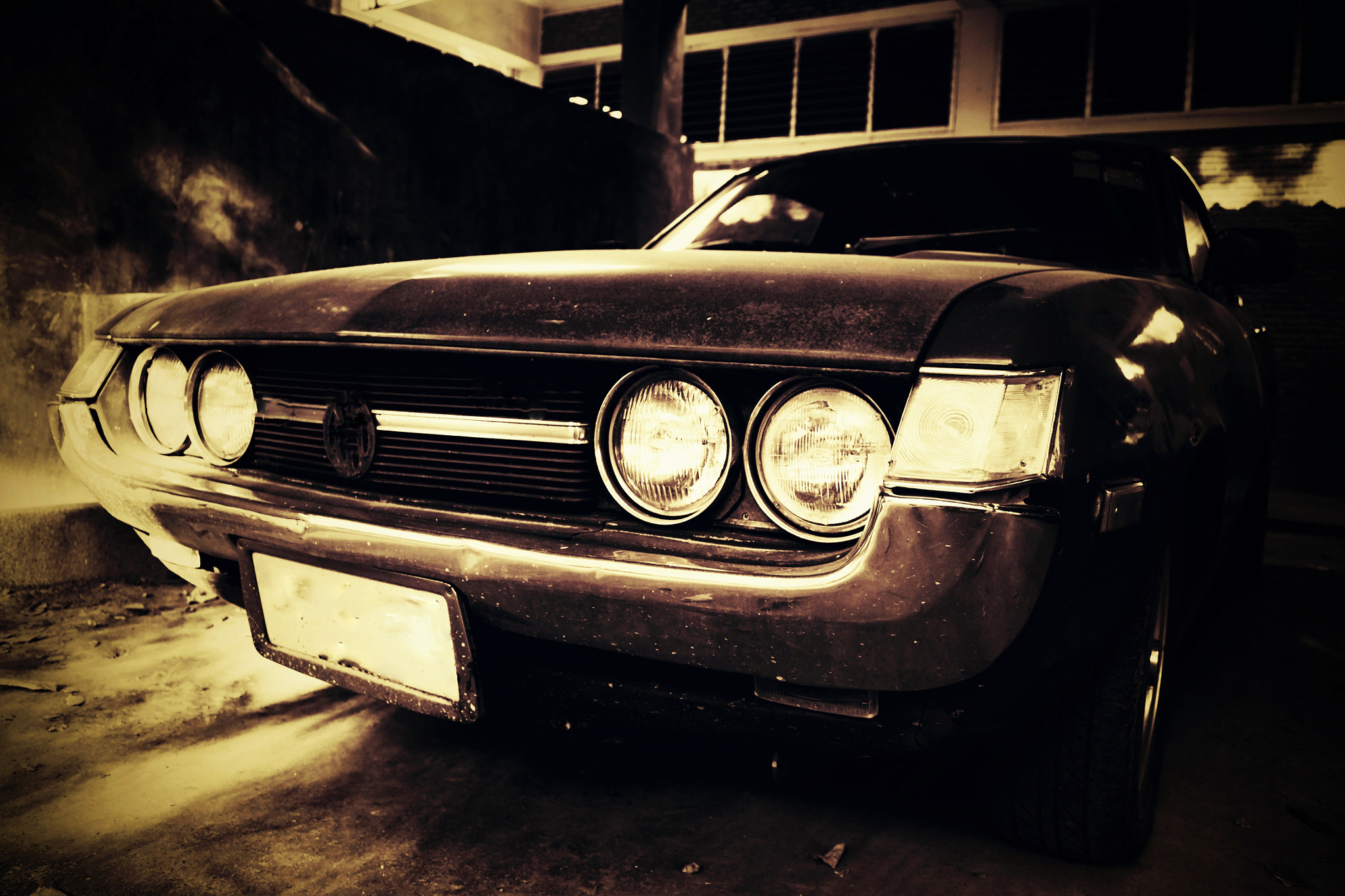 18.00 - 55.00 mm f/3.5 - 5.6 sample photo. Vintage car photography