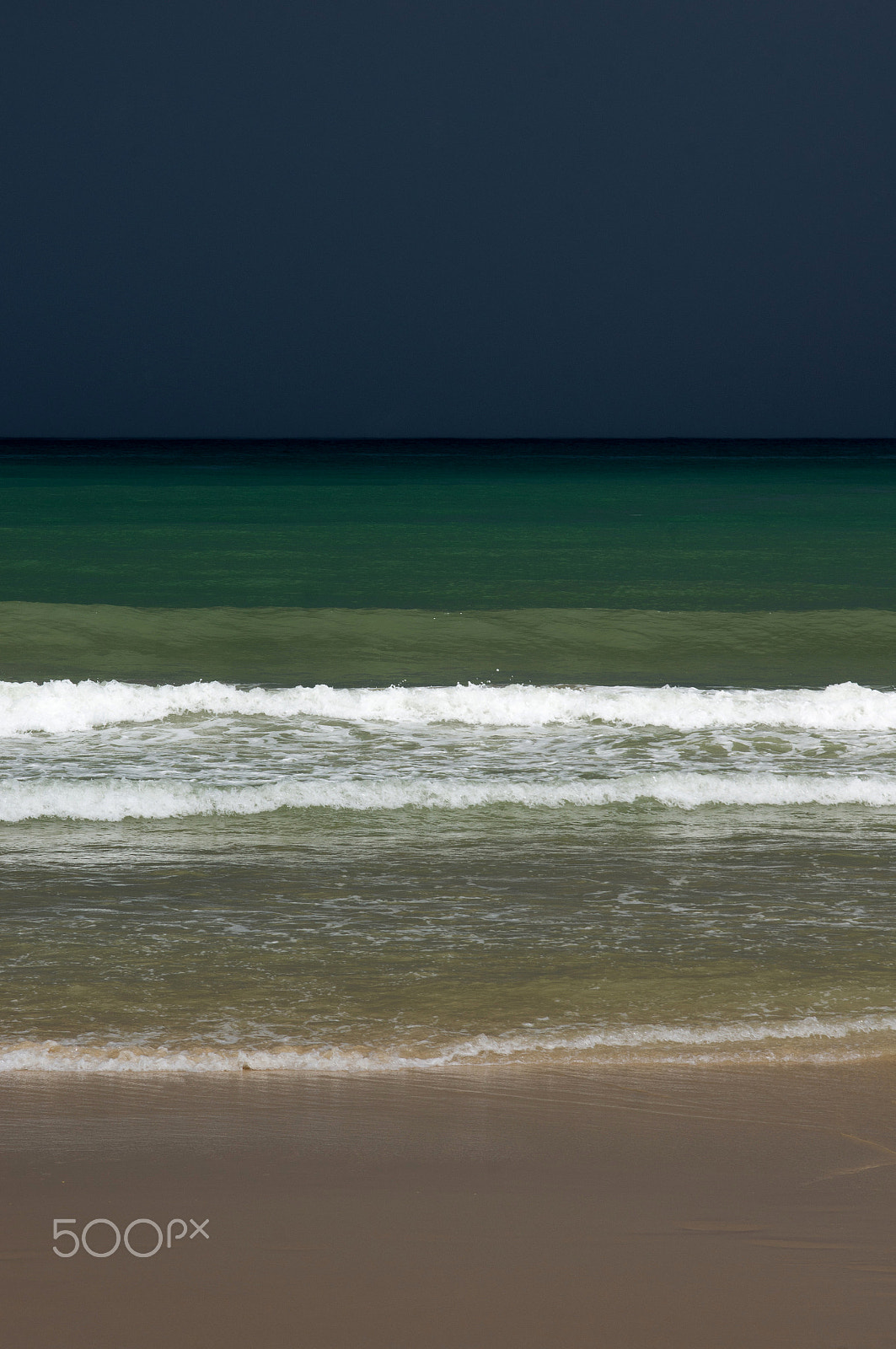 Sony Alpha DSLR-A580 + Sigma 30mm F1.4 EX DC HSM sample photo. Gradient ocean photography