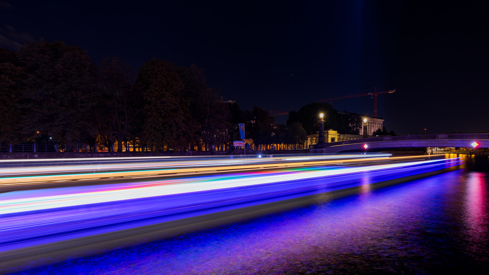 Sony a7 II + ZEISS Batis 18mm F2.8 sample photo. Berlin at night photography