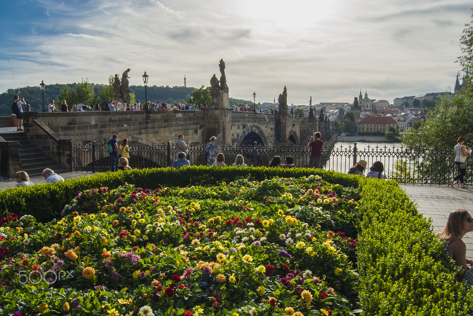 Nikon D200 sample photo. Summer in prague photography