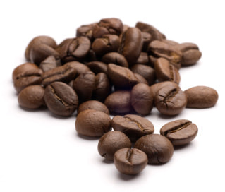 isolated coffee beans huzsvx