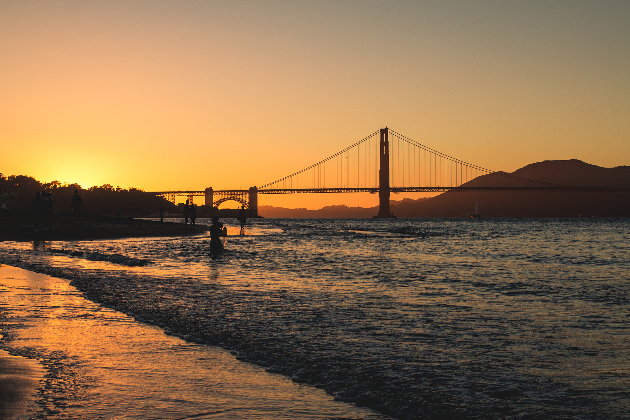 Canon EOS 70D + Canon EF 35mm F1.4L USM sample photo. Crissy fields beach photography