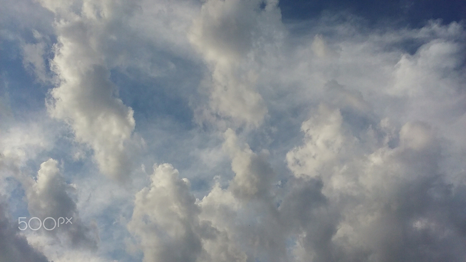 LG LEON 4G LTE sample photo. Clouds at play photography