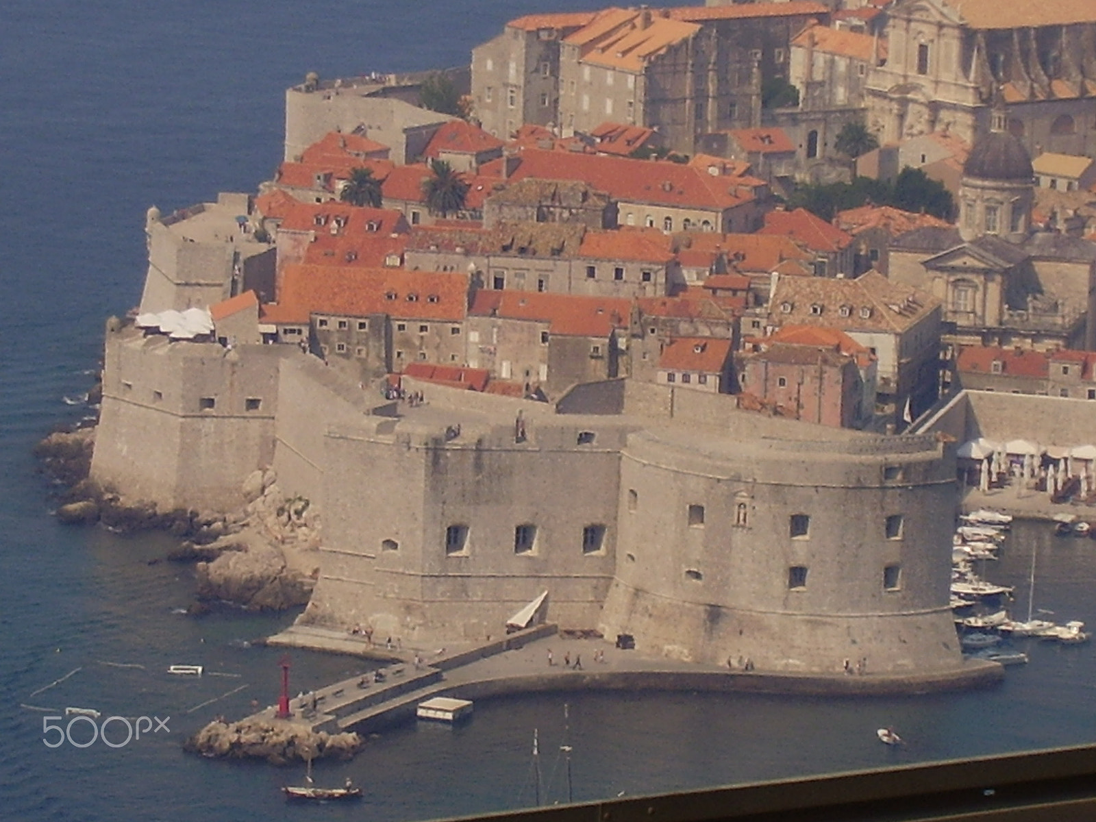 Olympus FE115,X715 sample photo. Dubrovnik, stari grad photography