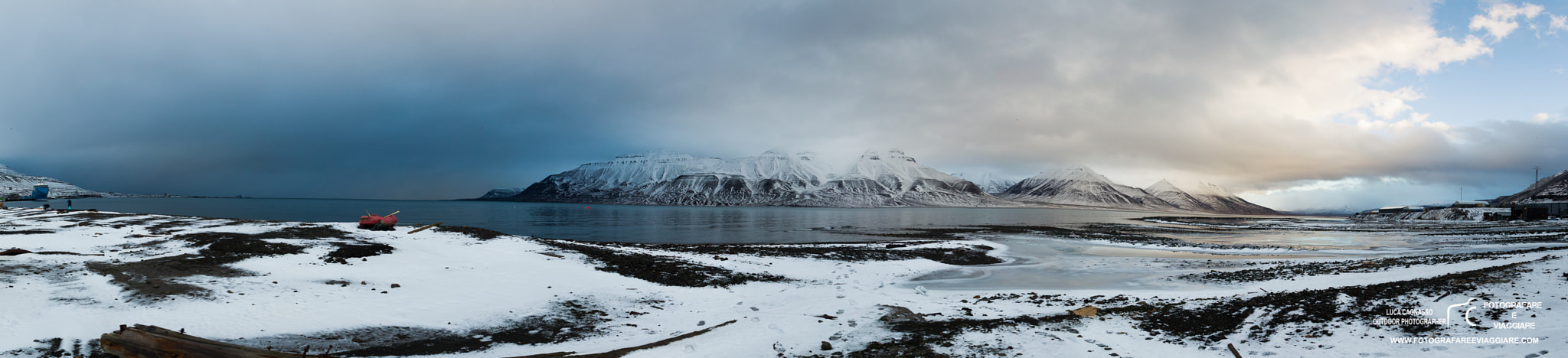 Canon EOS-1D Mark IV + Canon EF 24-105mm F4L IS USM sample photo. Svalbard ottobre pano photography