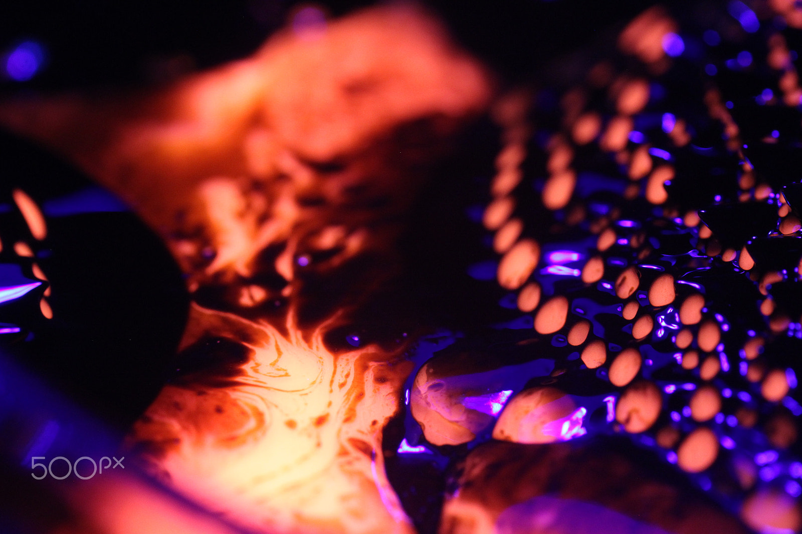 Canon EF-S 60mm F2.8 Macro USM sample photo. Lava fluid photography