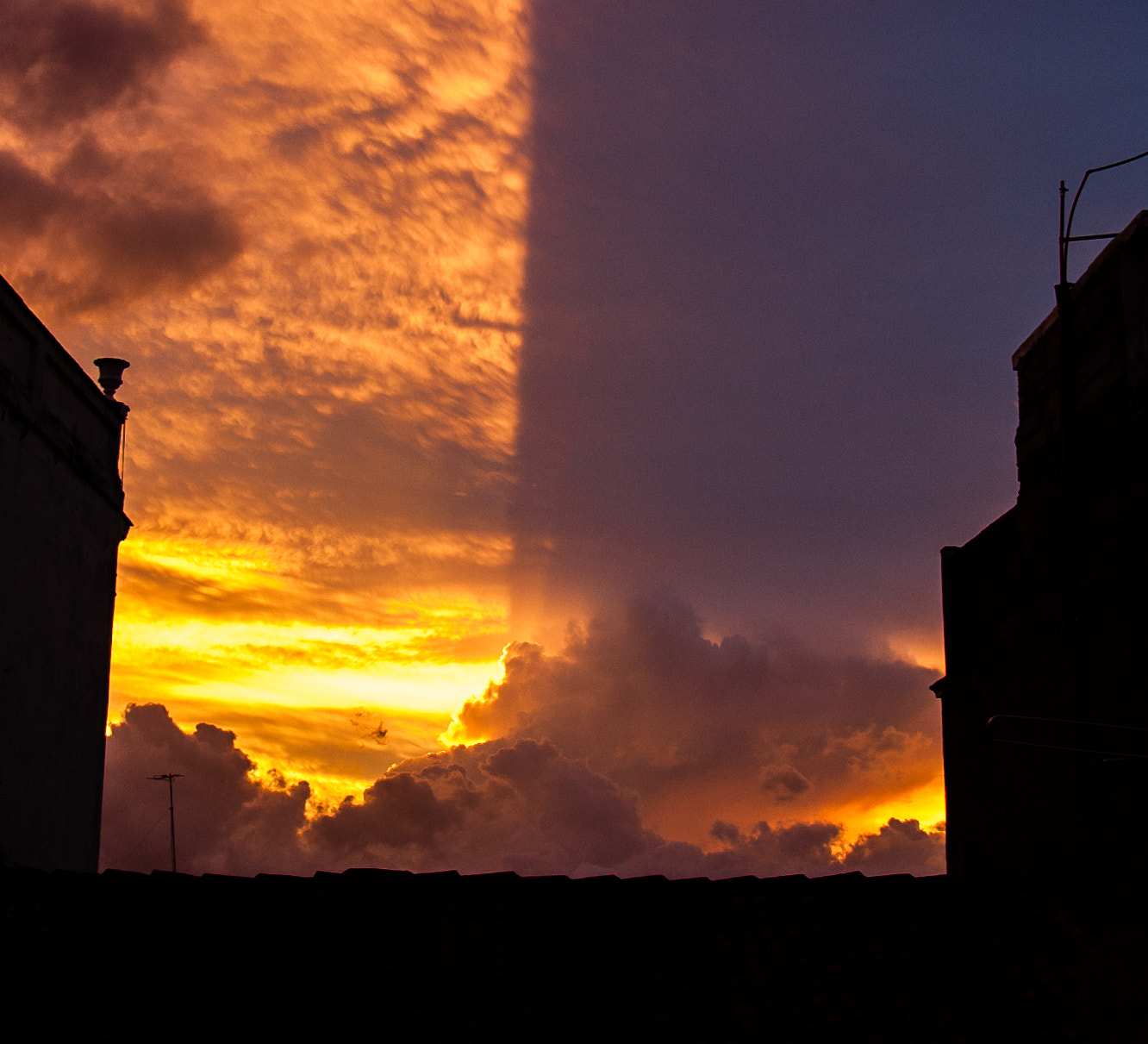Nikon D70s sample photo. Divide sunset photography