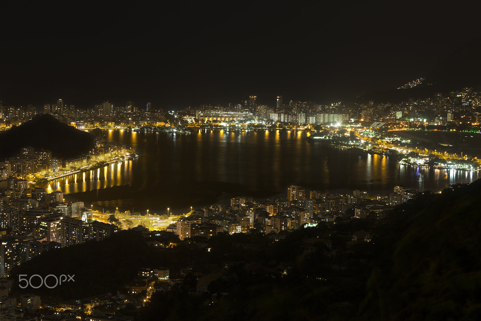Canon EF 28-300mm F3.5-5.6L IS USM sample photo. Panoramic lagoa rodrigo de freitas photography