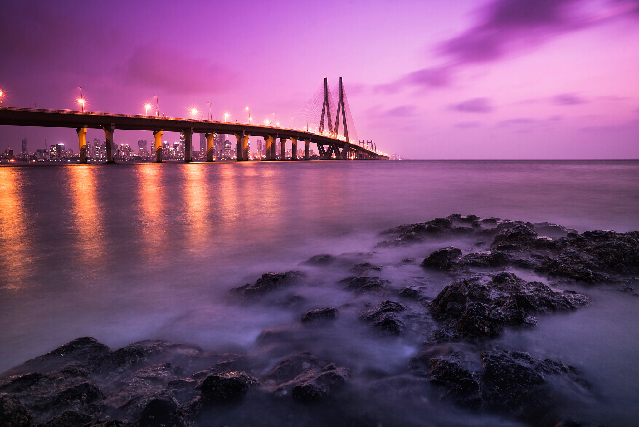 ZEISS Batis 25mm F2 sample photo. The bandra–worli sea link, officially called rajiv ... photography