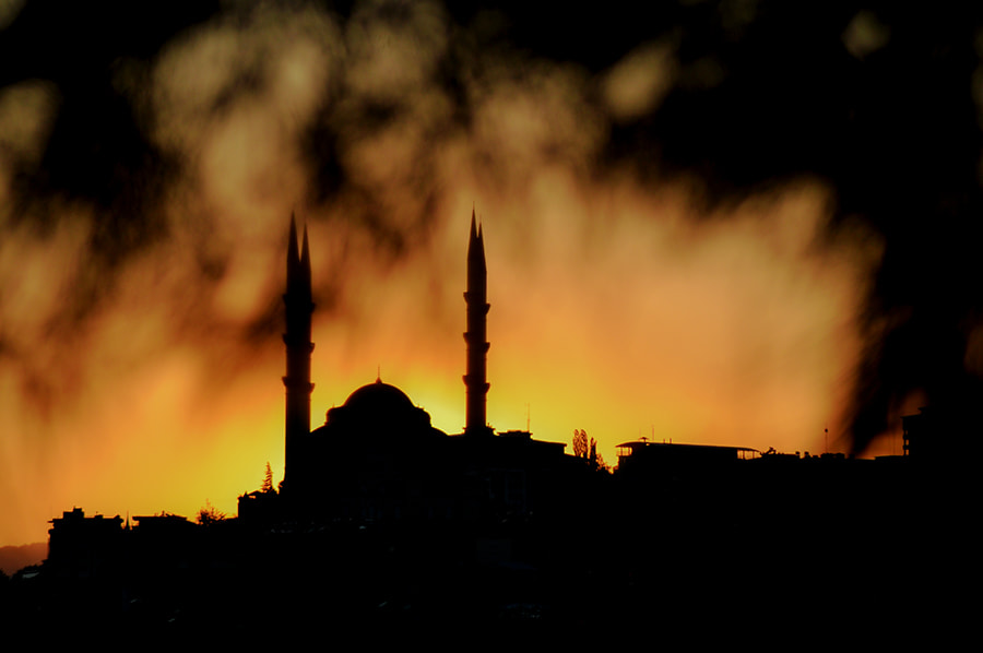 Nikon D5000 sample photo. Mosque photography