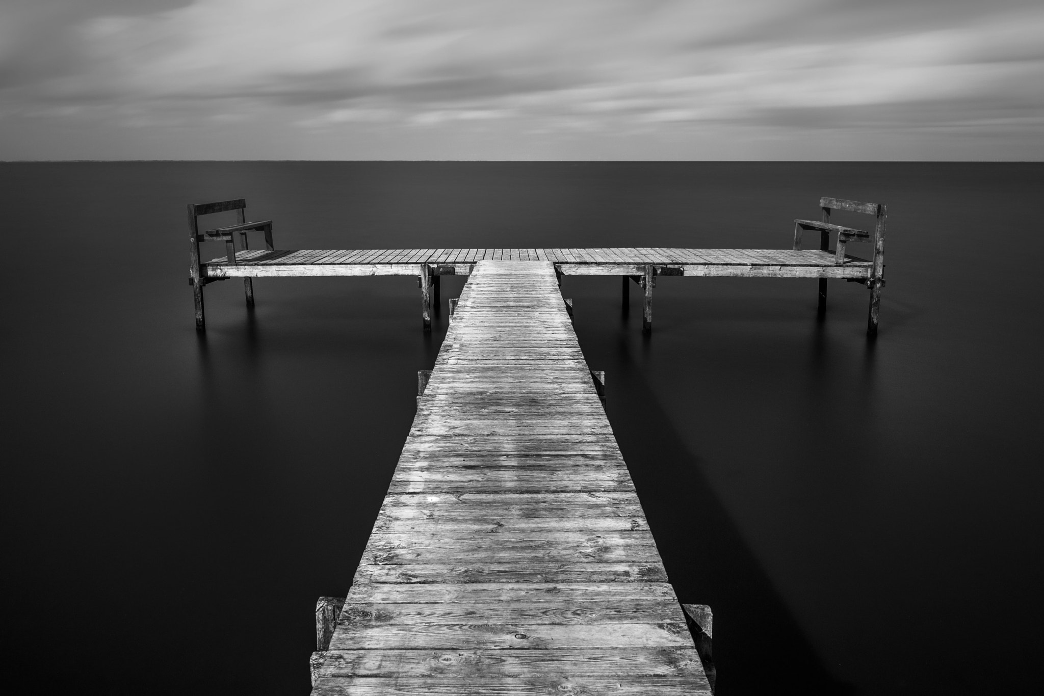 Sony SLT-A68 sample photo. Dock into the water photography